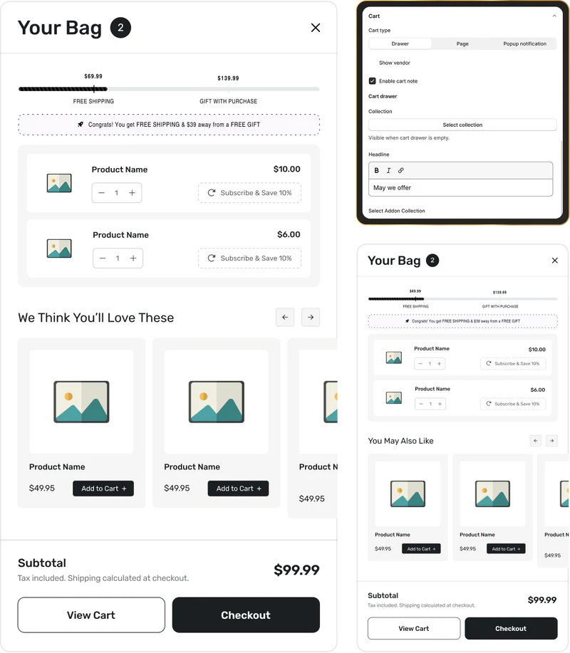 Feature showcase